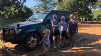 Family Car Travel Uganda